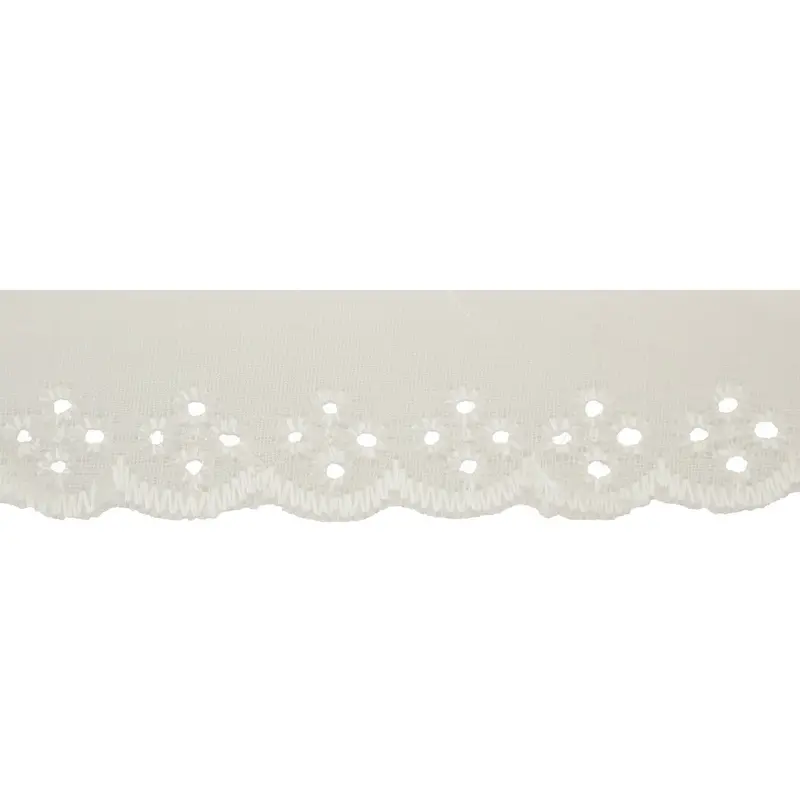 1-Inch Flat Poly/Cotton Blend Lace Trim – Style 002494 1
