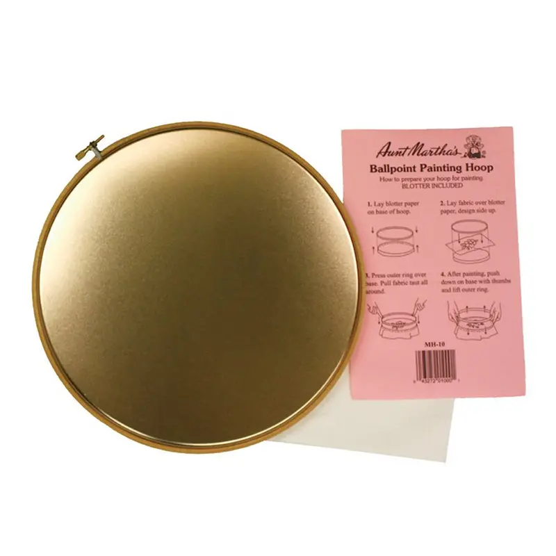 10-Inch Ballpoint Paint Hoop With Blotter Pad – Mh10 Embroidery Tool 1