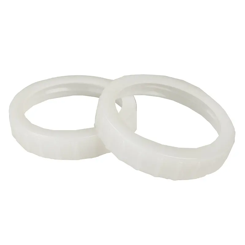 12-Pack Wide-Mouth Mason Jar Rings – Bpa-Free Plastic Lids For Storage And Canning 1