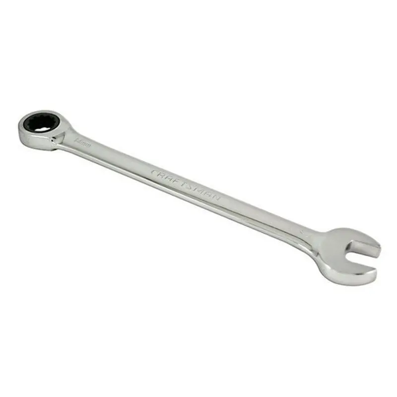 14 Mm 12-Point Metric Ratcheting Wrench – 7-Inch Length, Single Piece 1