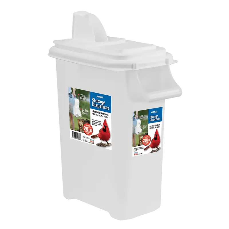 16-Quart Bird Seed Dispenser With Airtight Seal – Model 00083 1