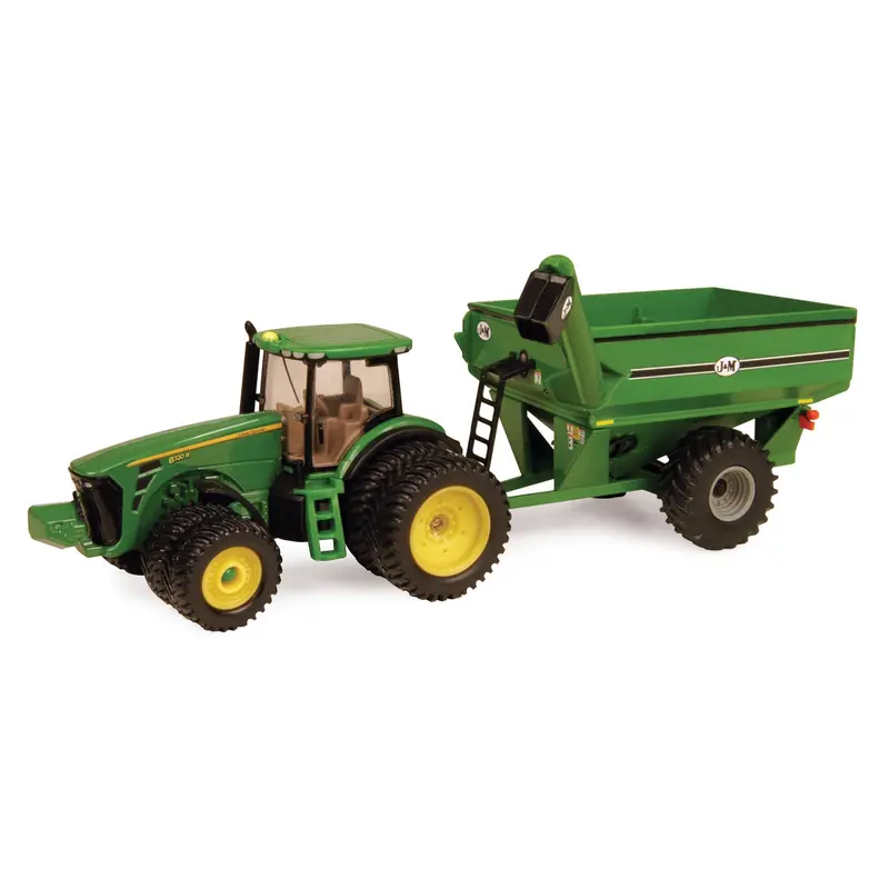 1:64 John Deere 8320R Tractor With Grain Cart – Farm Equipment Model 1
