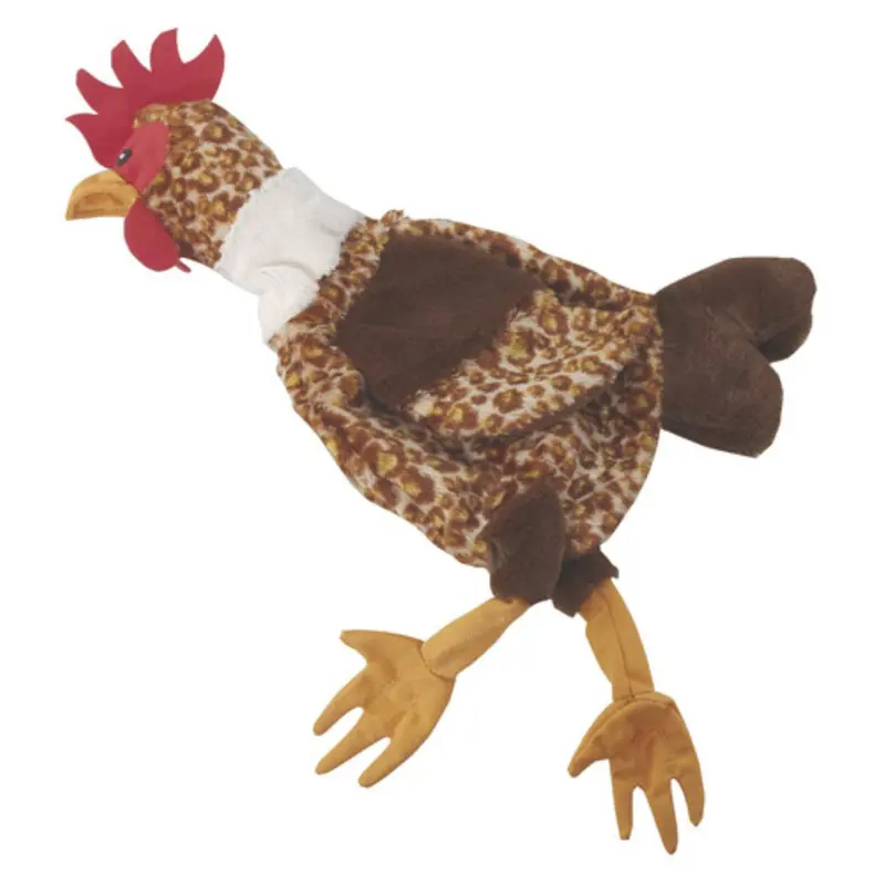 17-Inch Crinkle Chicken Plush Dog Toy – No Stuffing, All Fun 1
