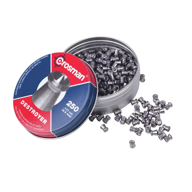 .177 Caliber Destroyer Pellets – 7.4 Grain, 250 Count Precision Ammo – Ds177 1
