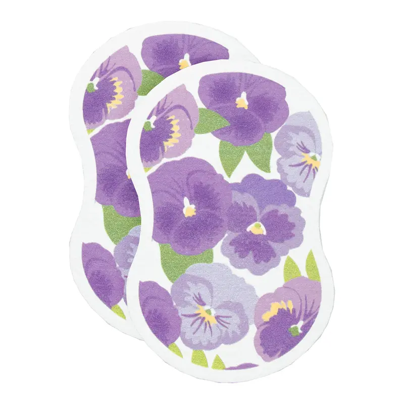 2-Pack Pop-Up Pansy Toss Sponges – Reusable Cleaning Tools 1