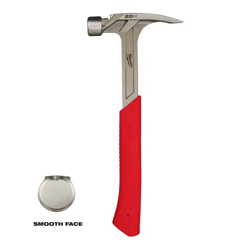 20-Ounce Smooth-Face Rip Claw Hammer For Precision Demolition And Framing 1