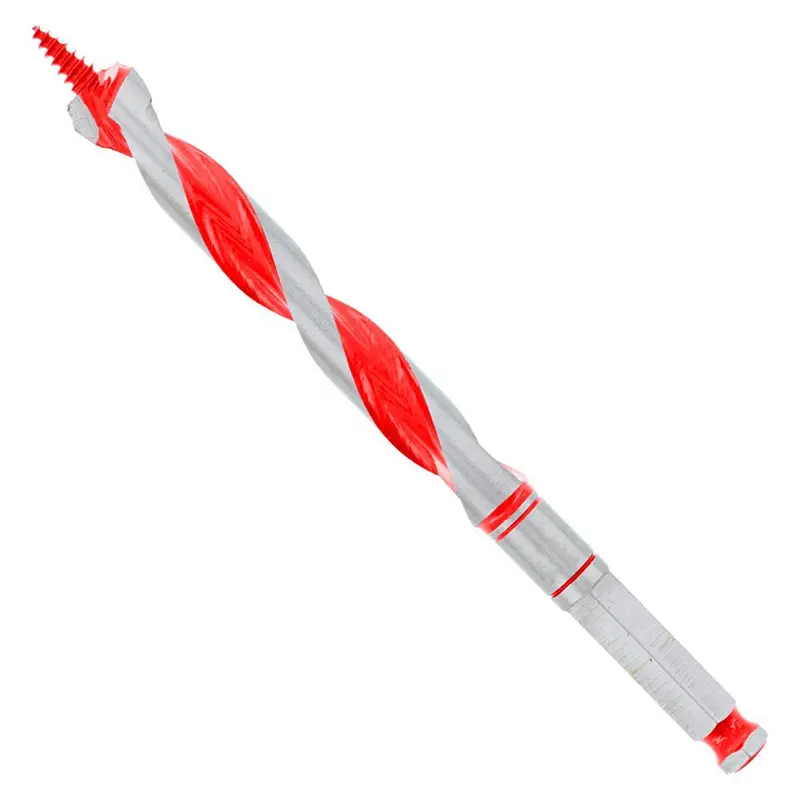 5/8 In. × 7-1/2 In. High-Carbon Steel Auger Bit – Compact Wood Boring Tool 1