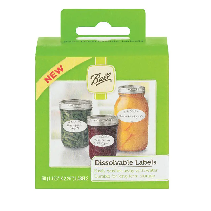 60-Piece Canning Jar Label Set – Removable & Waterproof (1440010734) 1