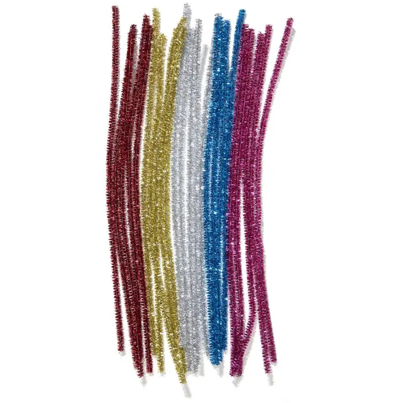 6Mm Metallic Tinsel Stems – 25-Pack (Tnslstm) 1