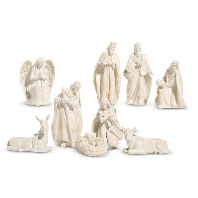 7-Inch Nativity Figure Set – Miniature Biblical Scene Collection 4510315 1