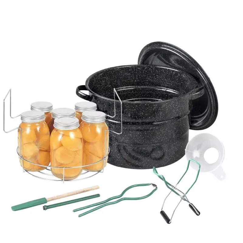 8-Piece Enamelware Canning Kit – Durable Kitchen Set 320315 1