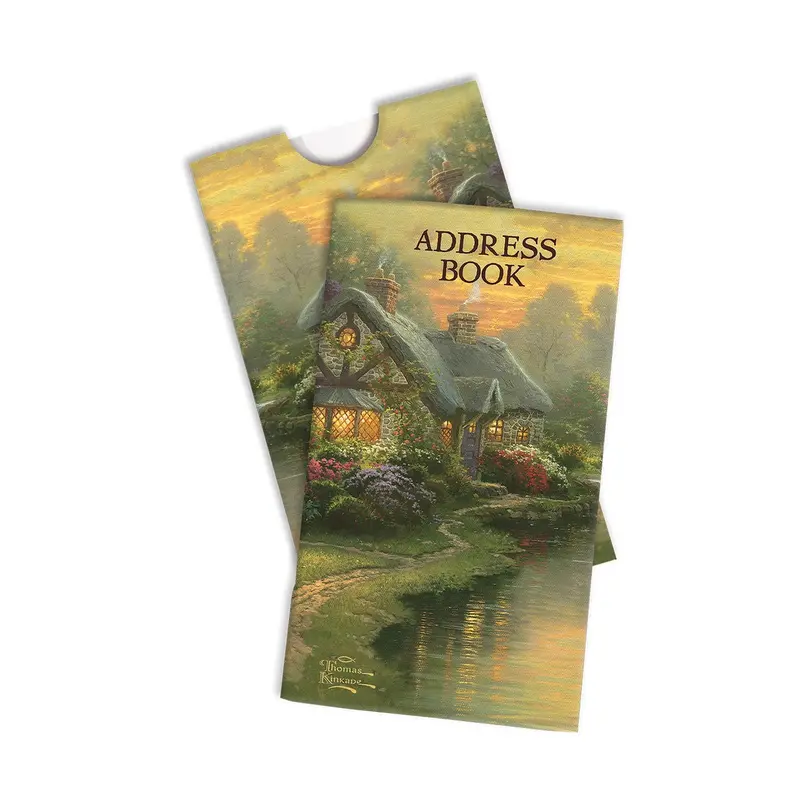 A Quiet Evening Pocket Address Book – Slim Leatherette Contact Organizer (1072029) 1