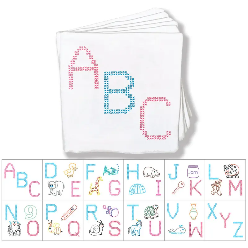 Abc Cloth Book For Babies – Soft Nursery Learning Toy 845-66 1