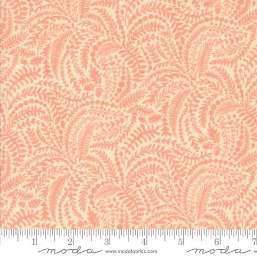 Acorn Hollow Vines Print Cotton Fabric – 30766 1