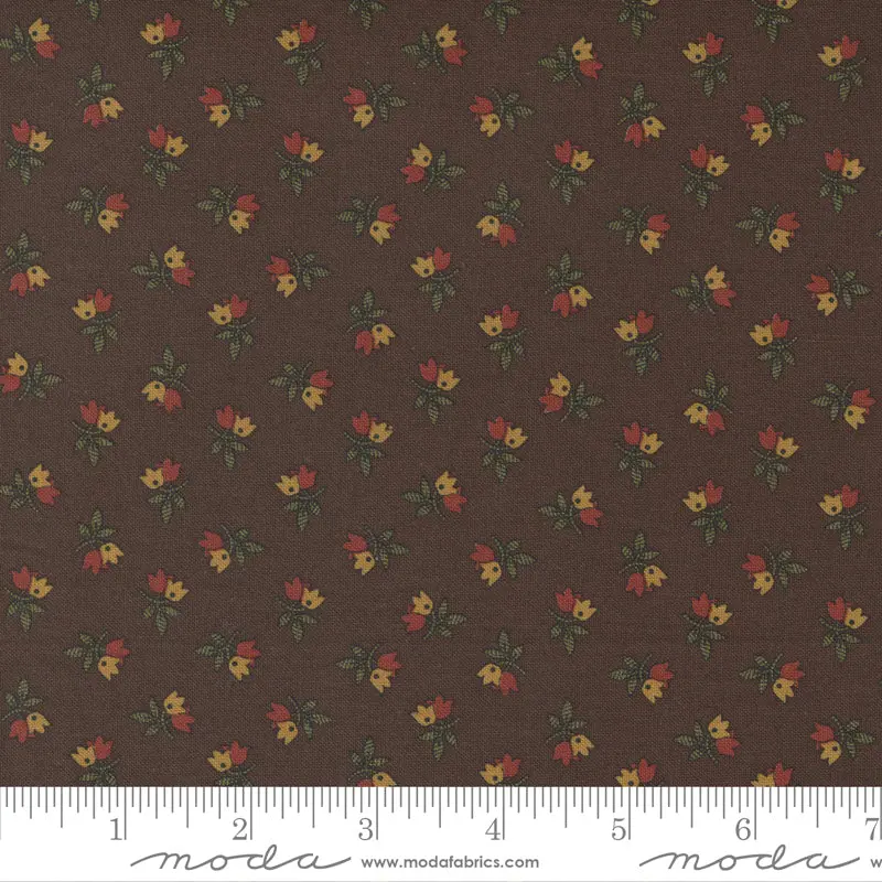 Adamstown Tulip Print Cotton Fabric Yardage – Quilting & Crafting Material (Sku 38131) 1