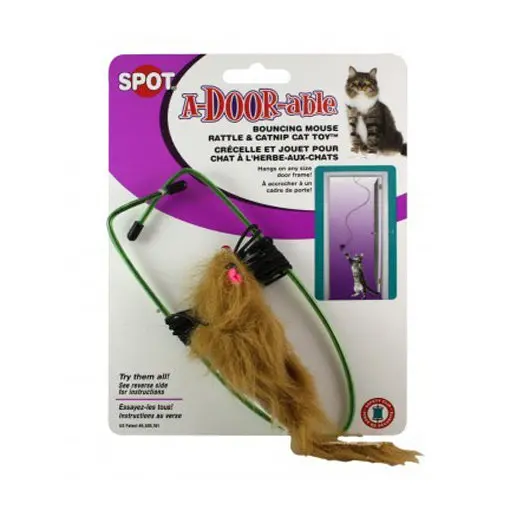 Adorable Plush Mouse Cat Toy With Crinkle Sound And Catnip 1