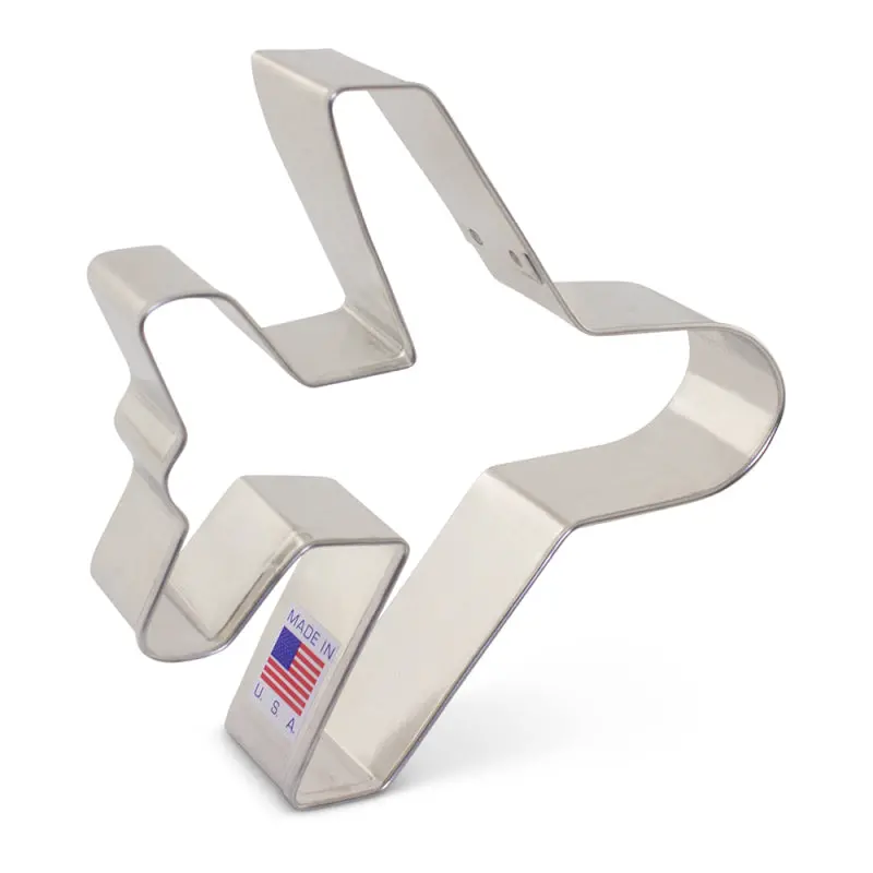 Airplane Cookie Cutter – Fun Kids’ Baking Shape (Model 8235A) 1