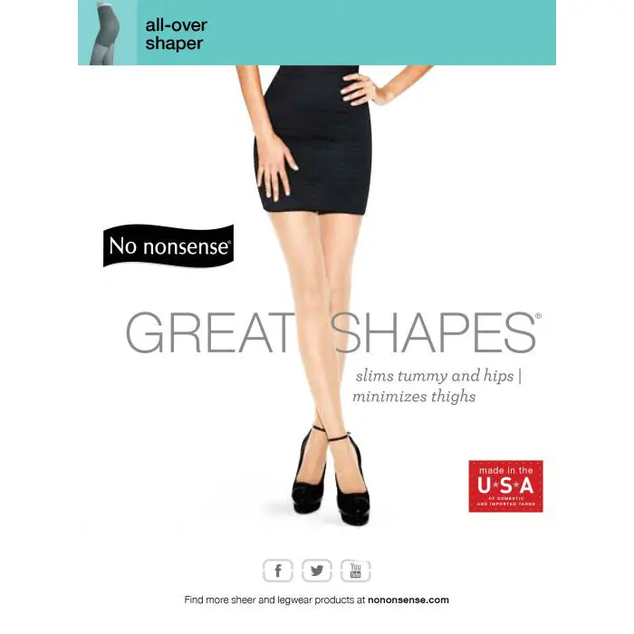 All-Over Body Shaping Pantyhose – Seamless High-Waist Support Hosiery (1 Pair) 1