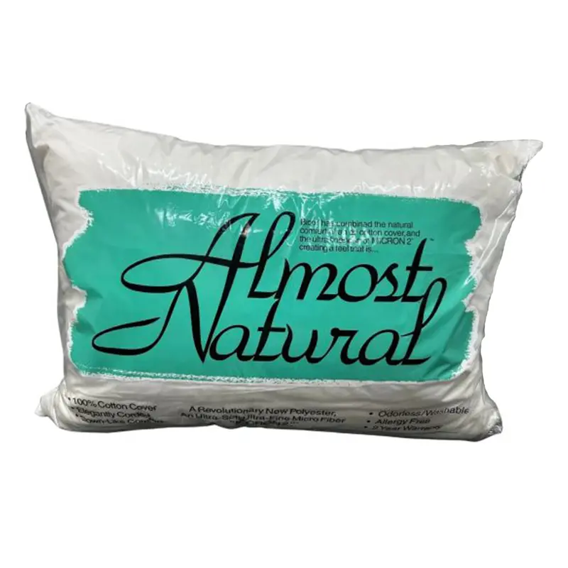 Almost Natural Down-Alternative Pillow – Hypoallergenic Bedding Option 1