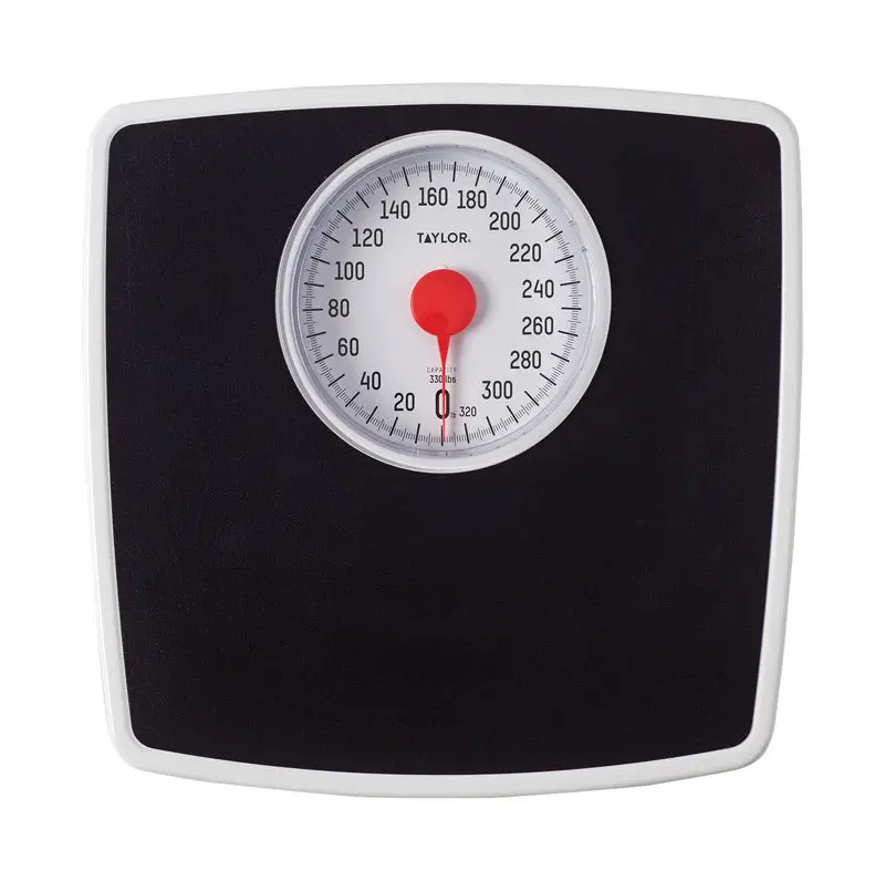 Analog Bathroom Scale – Heavy-Duty Platform Design With Precision Dial (4832) 1