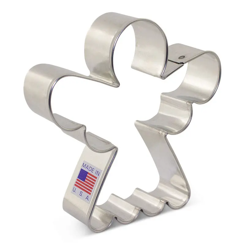 Angel-Shaped Cookie Cutter – Elegant Holiday Baking Template (Model 8263A) 1