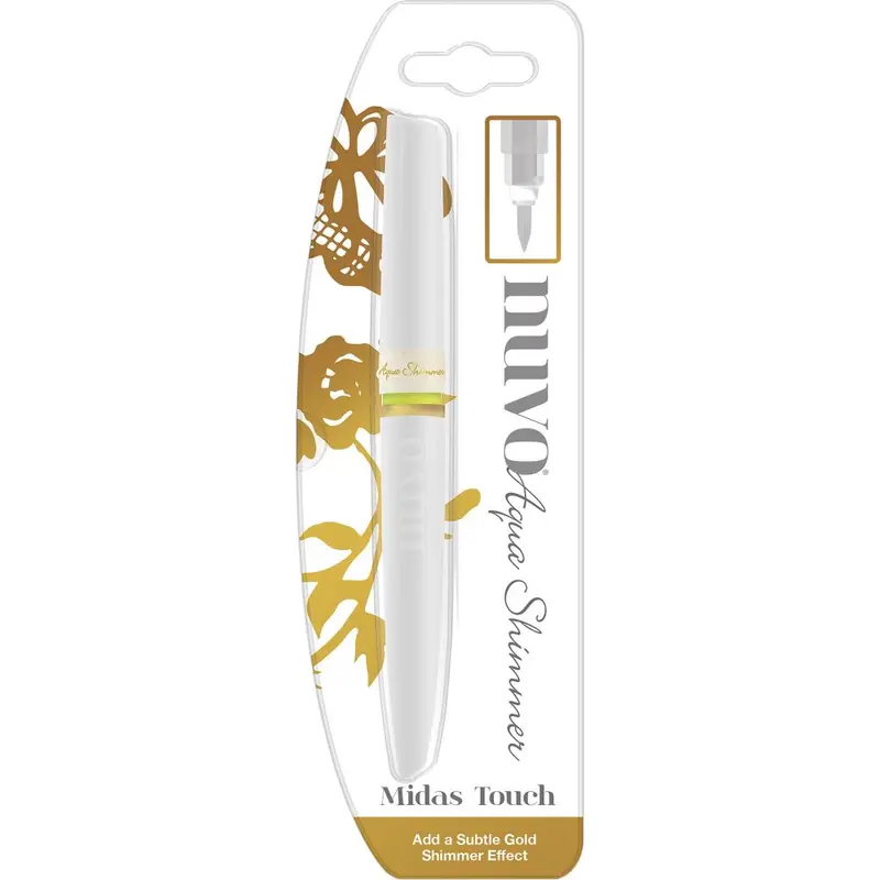 Aqua Shimmer Metallic Gel Ink Pen – Midas Touch Collection 881N 1