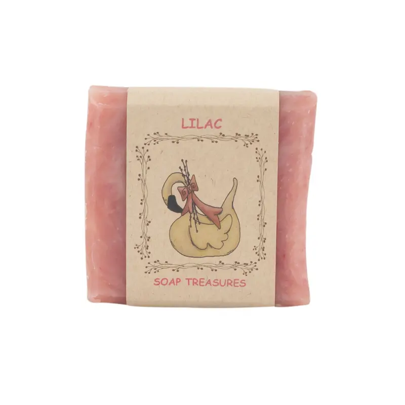 Artisan Lilac Fragrance Bar Soap – Small-Batch Handmade Cleanser (Prim-Lilac) 1