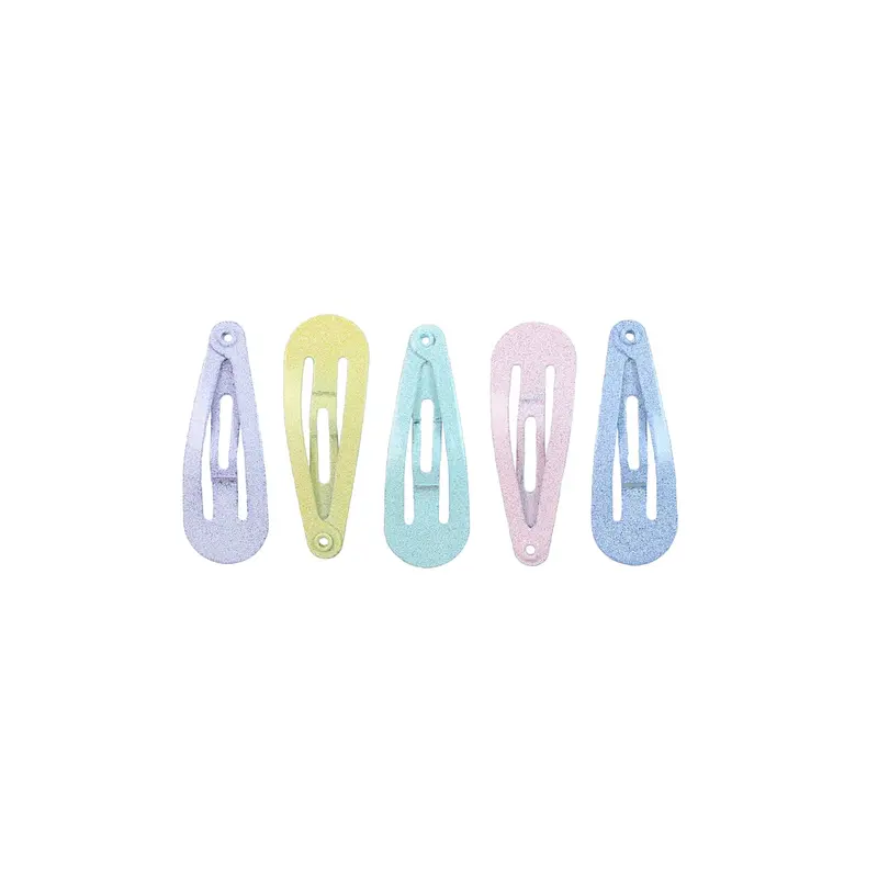 Assorted Pastel Snap Clips – 10-Piece Hair Accessory Pack 1