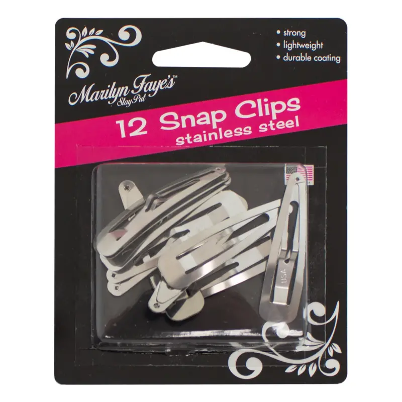 Assorted Snap Hair Clips For Everyday Use 1