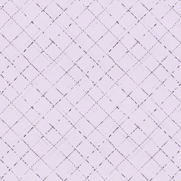 Au Naturel Diagonal Plaid Cotton Fabric – Earthy Natural-Style Textile 1