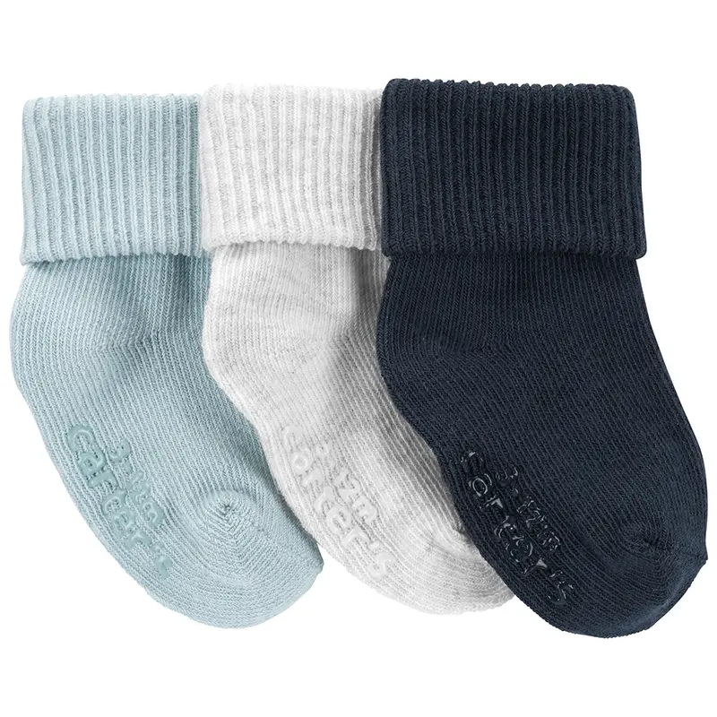Baby 3-Pack Roll-Cuff Booties – Style 1N700310 1
