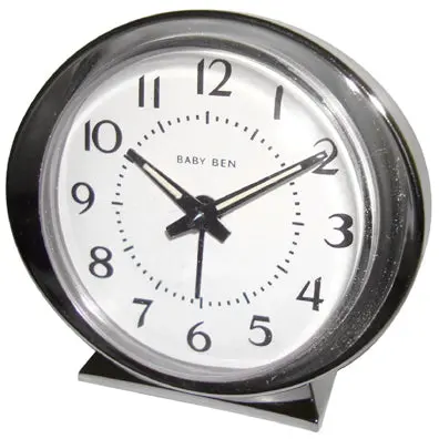 Baby Ben Alarm Clock – Classic Analog Design With Gentle Wake-Up Tone (11605) 1