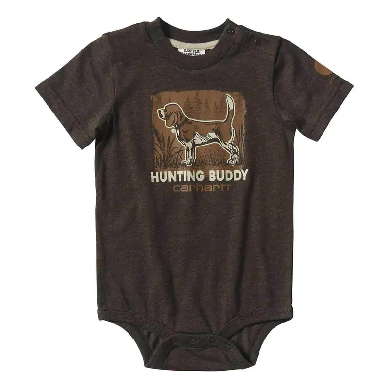 Baby Boy Hunting Buddy Bodysuit – Friendly Outdoor-Themed Onesie Ca6161 1