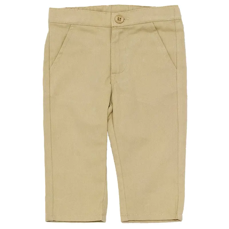 Baby Cotton Dress Pants – Classic Fit Stretch-Cotton Bottoms (A2101) 1