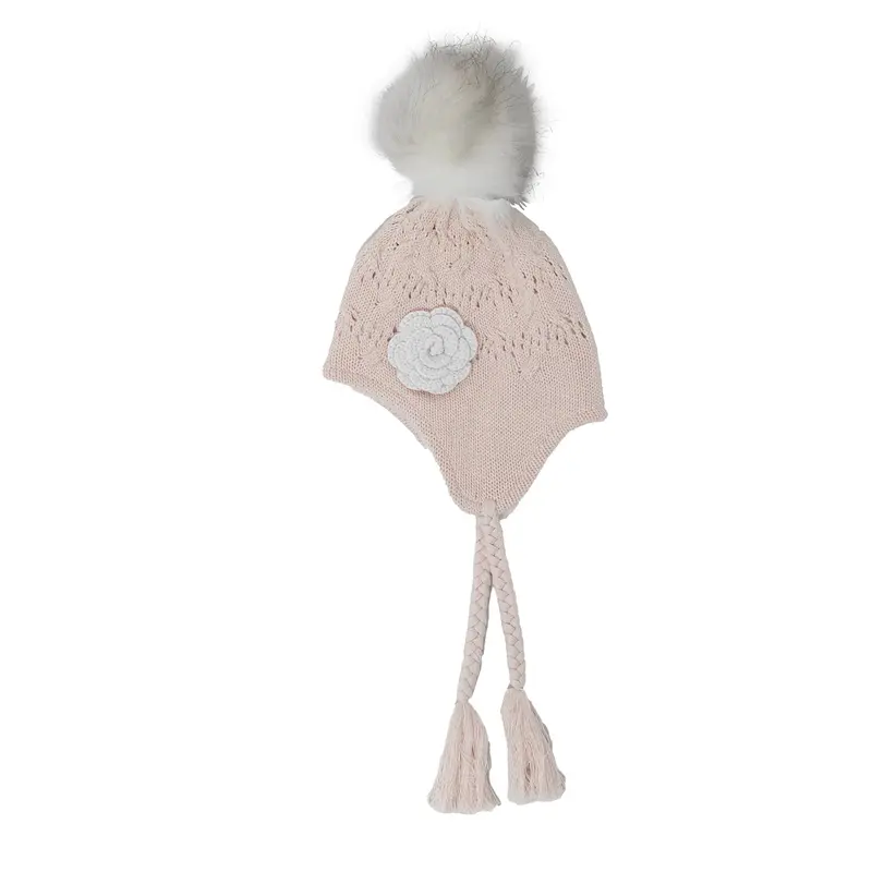 Baby Girl Eyelet-Trimmed Lined Hat – Breathable Cotton Headwear 2