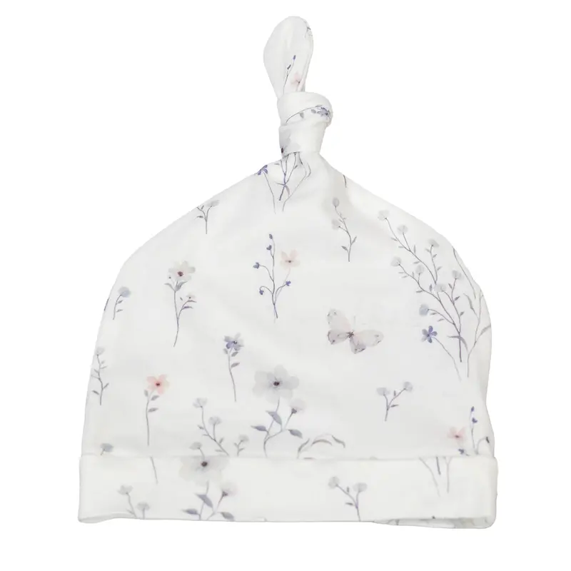 Baby Girls' Knit Hat With Adorable Knot Accent A42 1