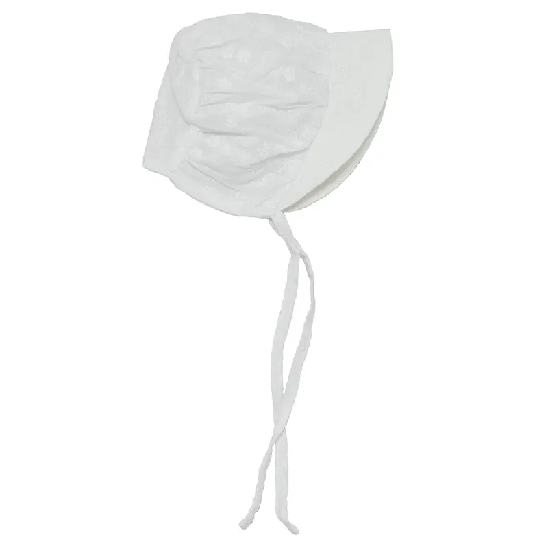 Baby Girls’ Sun Bonnet – Upf-Protective Cotton Hat With Adjustable Tie (A4000) 1