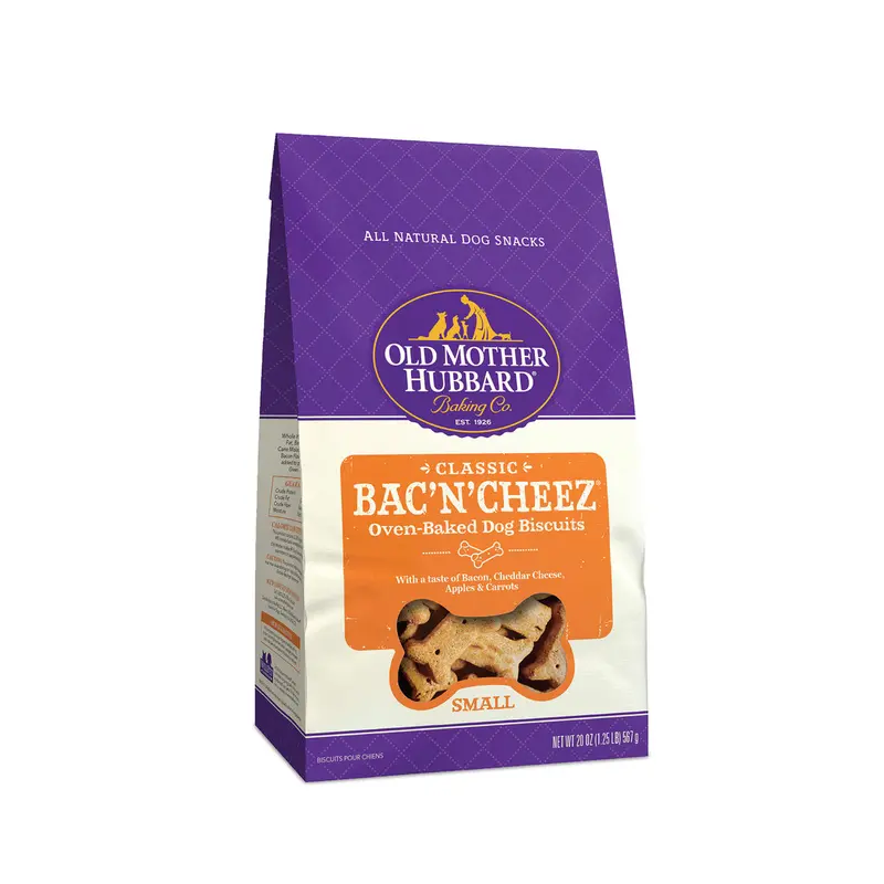 Bac 'N Cheez Natural Training Treats – Bacon & Cheese Flavor For Small Dogs (20 Oz) 1