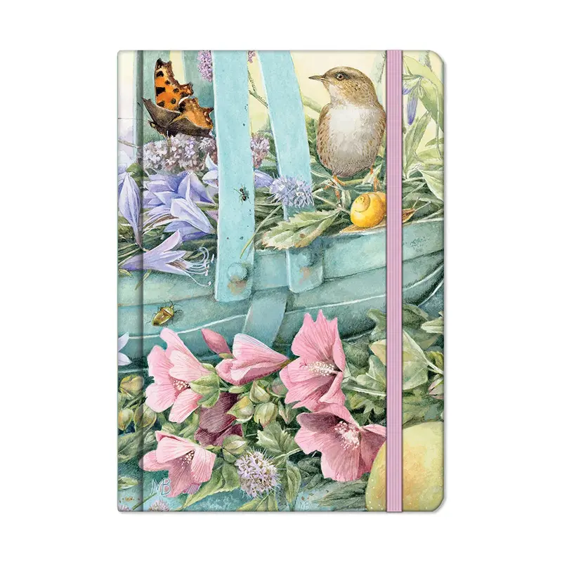 Basket Of Flowers Classic Journal – Lined Wirebound Notebook 1