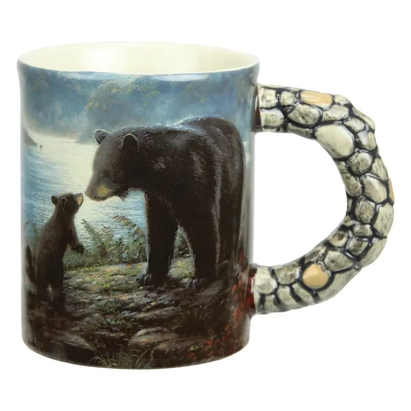 Bear-Design 3D Ceramic Mug – Unique Handcrafted Ceramic Drink Cup 1