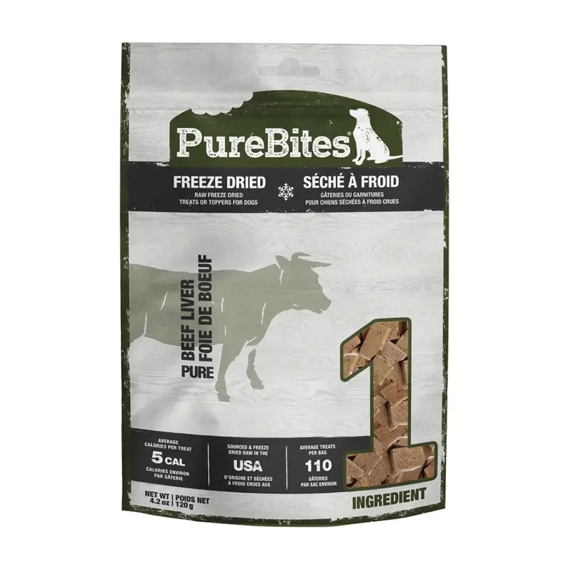 Beef Liver Freeze-Dried Dog Treats – 4.2 Oz Organ Meat Supplement 1