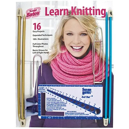 Beginner Knitting Learn-At-Home Kit (B-K17380) 1