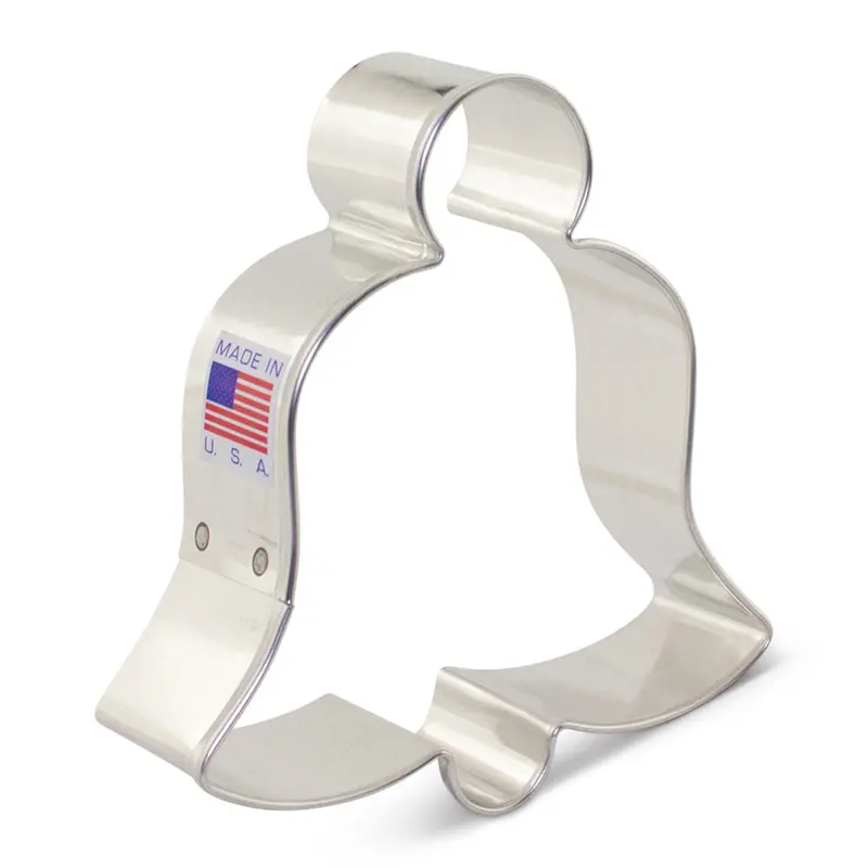 Bell-Shaped Cookie Cutter – Stainless Steel Baking Tool (Model 8236A) 1