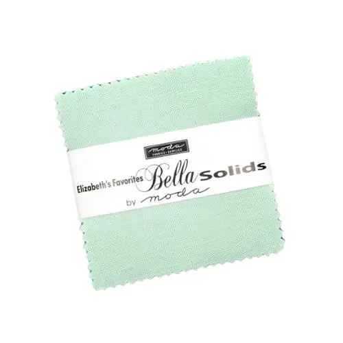Bella Solids Mini Charm Pack – 2.5" Squares, 100% Cotton Fabric Assortment 1