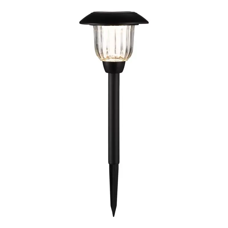 Black Solar-Powered Led Light – 0.2W Energy-Efficient Outdoor Lamp (Model 3010844) 1