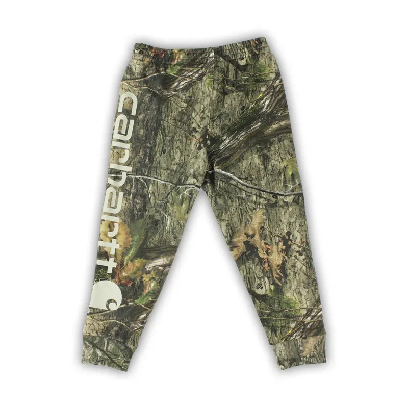 Boys’ Camouflage Logo Sweatpants – Lightweight Cotton Blend Joggers (Ck8434) 1