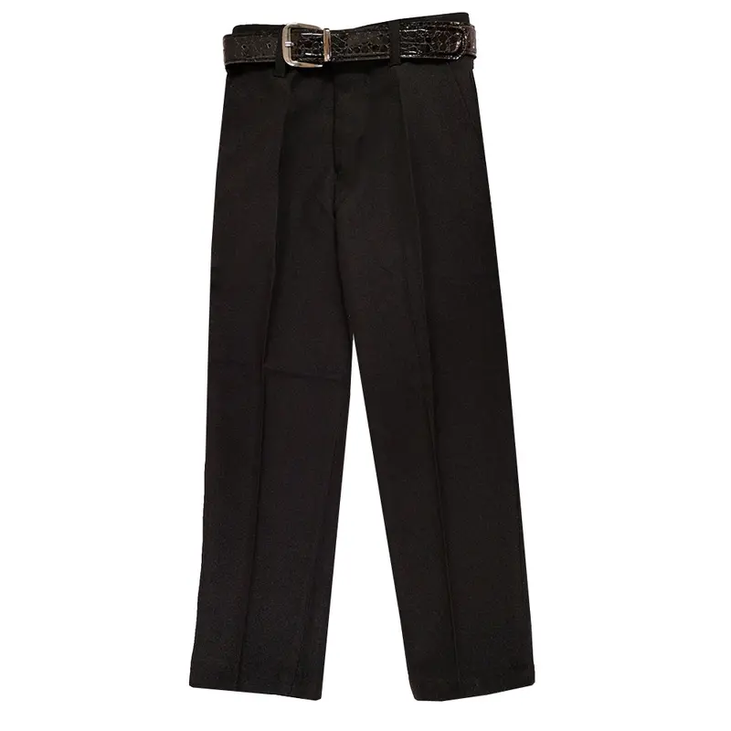 Boys’ Classic Plain-Front Dress Pants – Style Pf110 1