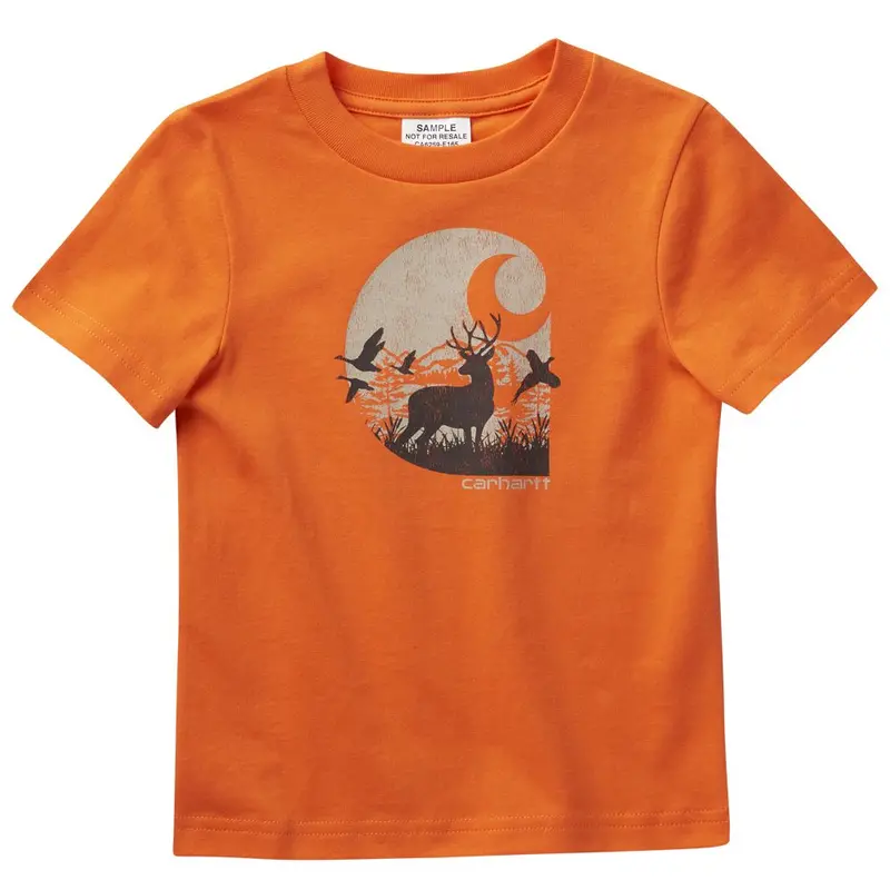 Boys' Durable Short-Sleeve Rugged Outdoor-Inspired T-Shirt 1