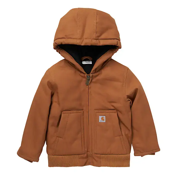 Boys’ Insulated Hooded Active Jacket – Weather-Resistant Outerwear For Play 1