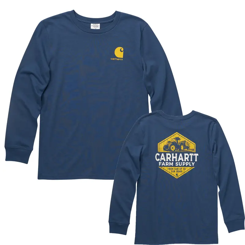 Boys’ Long-Sleeve Graphic Tee – Fun, Trendy Cotton Top For Casual Wear 1